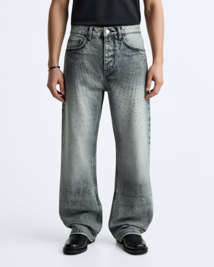 Jeans Uomo Baggy Brillantinato ADX JC8416