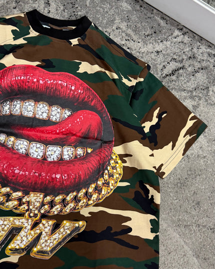 T-Shirt Uomo TPWR Mimetica Mouth