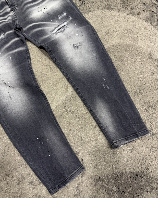 Jeans Uomo Taglie Forti Cianotic Lionel Black