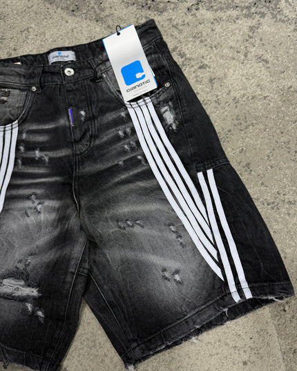 Bermuda Uomo Cianotic Stripes Black