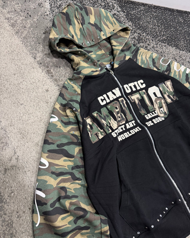Completo Uomo Cianotic Tracksuit Army