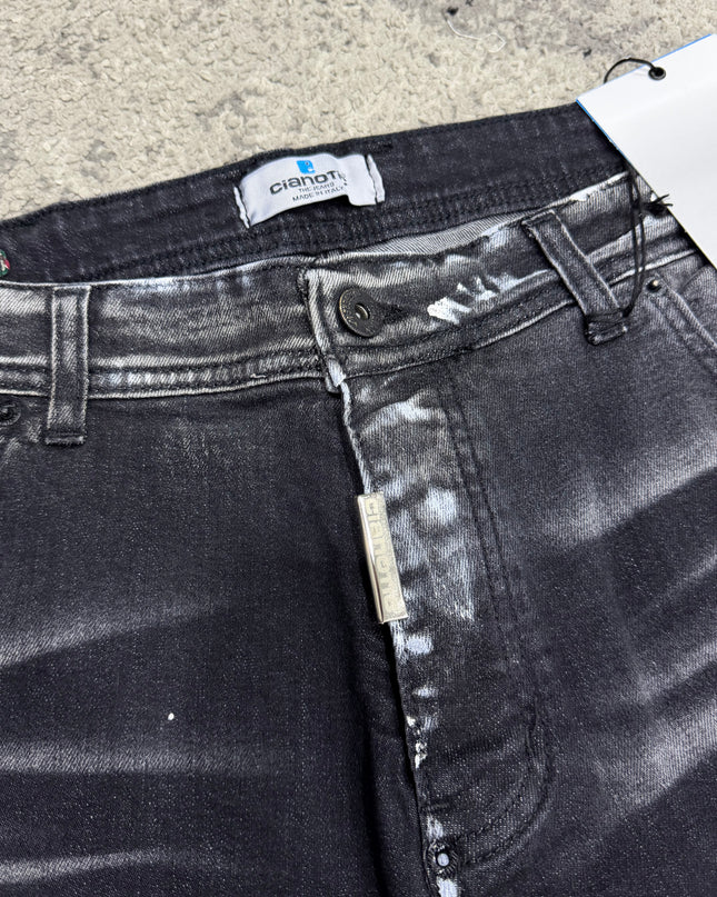 Bermuda Uomo Taglie Forti RSB22 BLACK