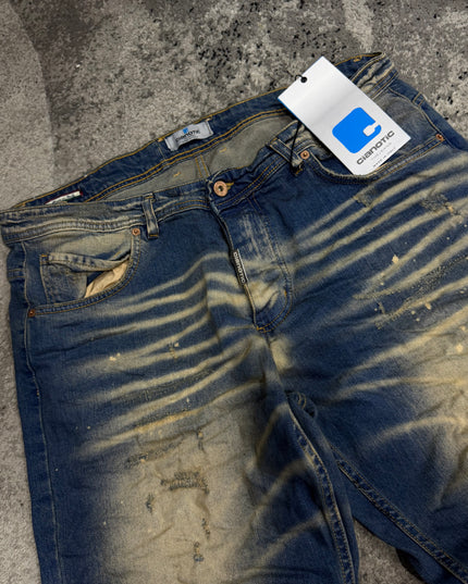 Jeans Uomo Taglie Forti Dust Blu