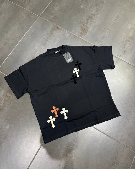 T-shirt Uomo Bunker Crop Croci