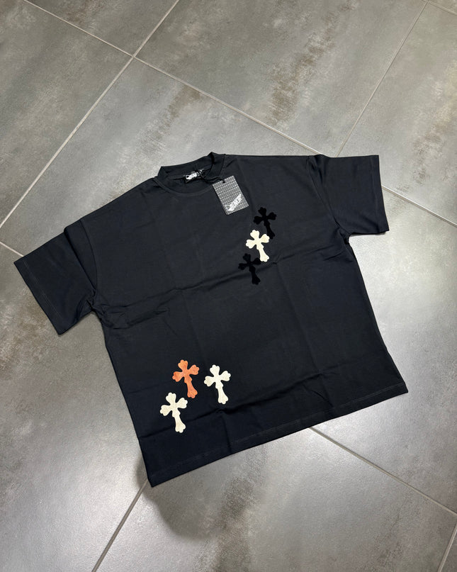 T-shirt Uomo Bunker Crop Croci