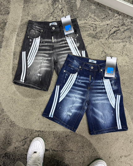Bermuda bambino Cianotic Stripes