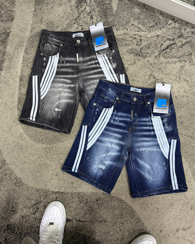 Bermuda Uomo Cianotic Taglie Forti Stripes