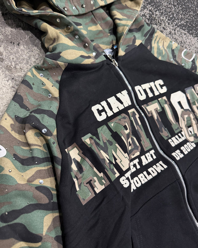 Completo Uomo Cianotic Tracksuit Army