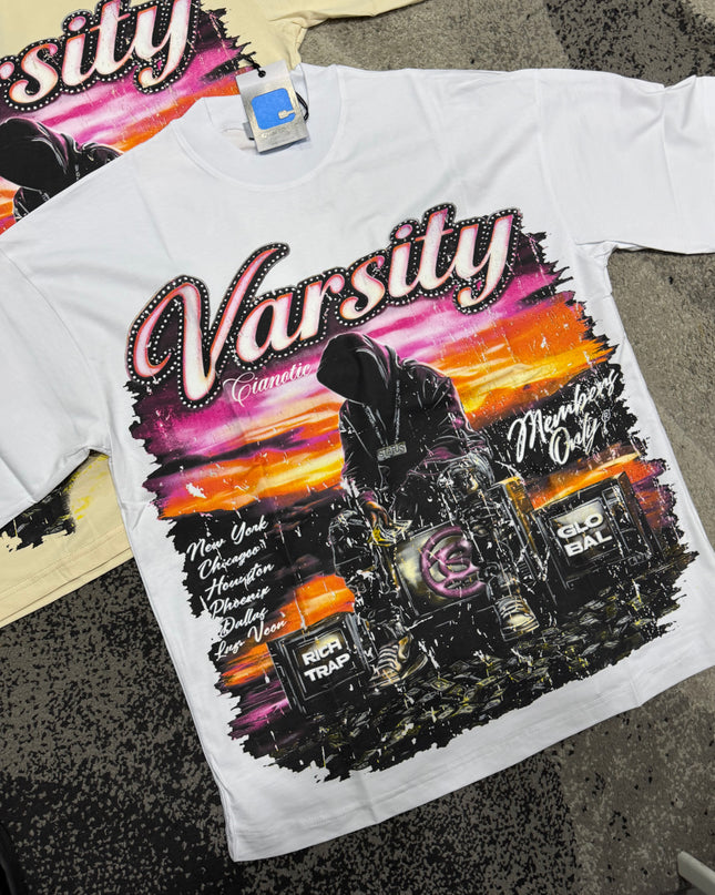 T-Shirt Uomo Cianotic Varsity