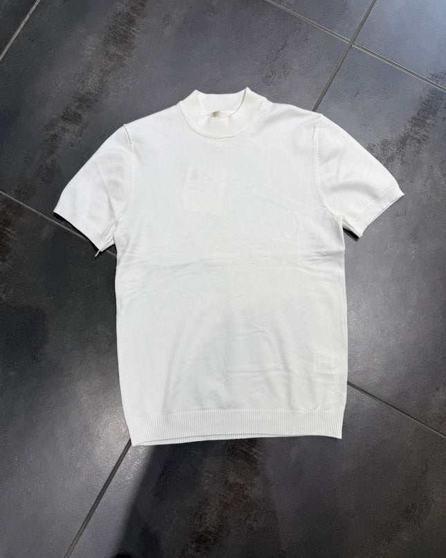 Maglia Uomo in Filo Mezza Manica con Costina