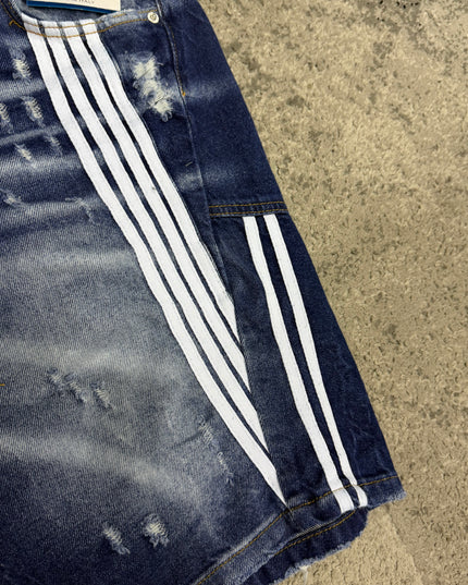Bermuda Uomo Cianotic Stripes Blu