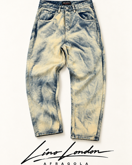 Jeans Uomo Believe Super Baggy 103 Blue