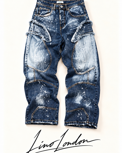 Jeans Uomo Cianotic Super Baggy 425 Blue