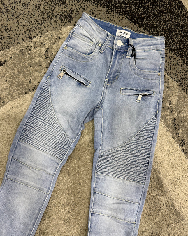 Jeans Bambino Skinny DVD1013 Blue