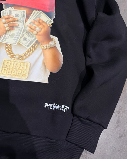 Felpa Uomo Taglie Forti RICH GUAPP