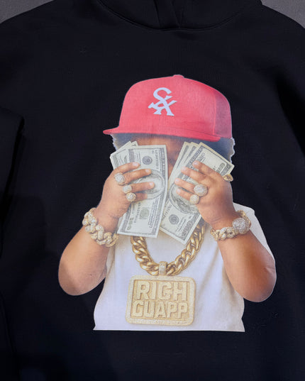 Felpa Uomo Taglie Forti RICH GUAPP