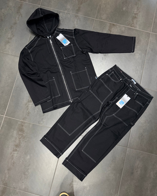 Completo Jeans Uomo Taglie Forti Cnt DRAKE