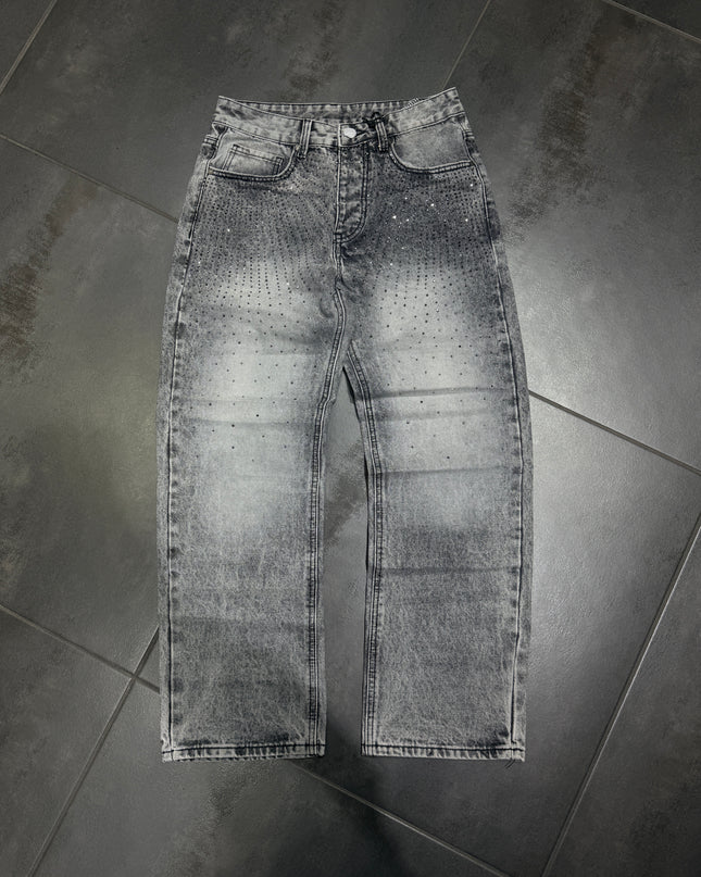 Jeans Uomo Baggy Brillantinato ADX JC8416