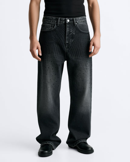 Jeans Uomo Baggy Brillantinato ADX JC8417