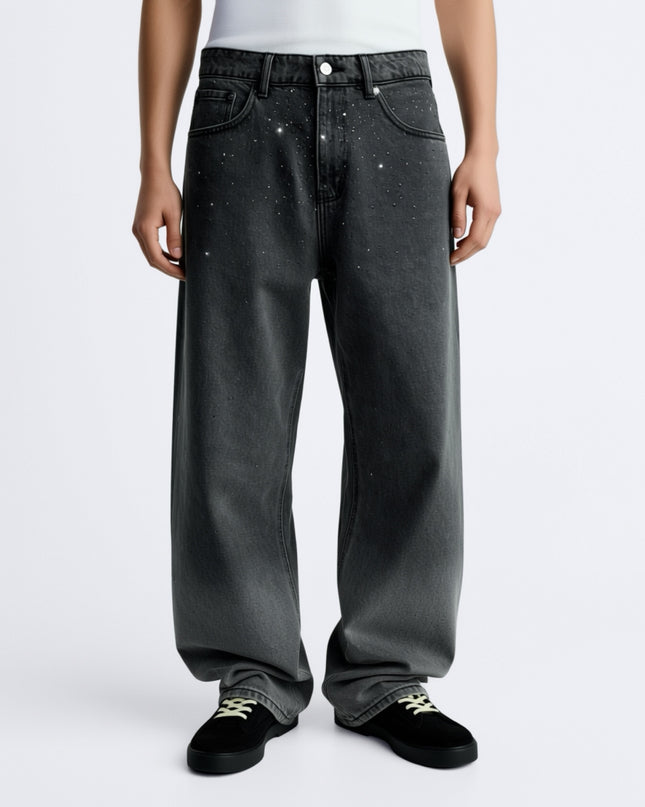 Jeans Uomo Baggy Diamond AD8408