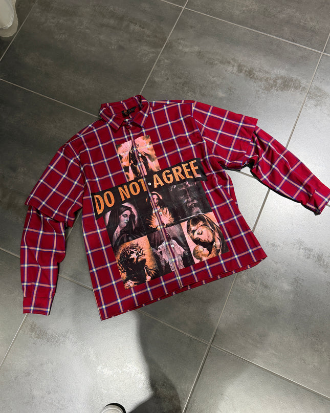 Camicia Uomo Do Not Agree 4105