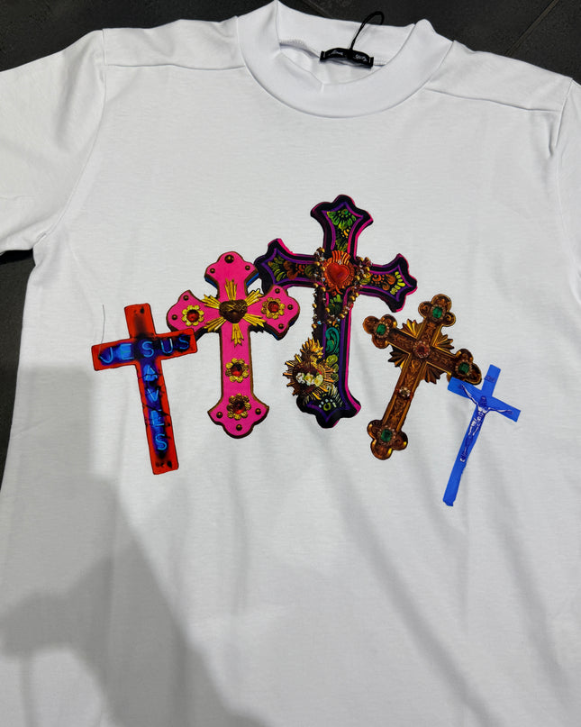 T-Shirt Uomo Rj Paris Cross
