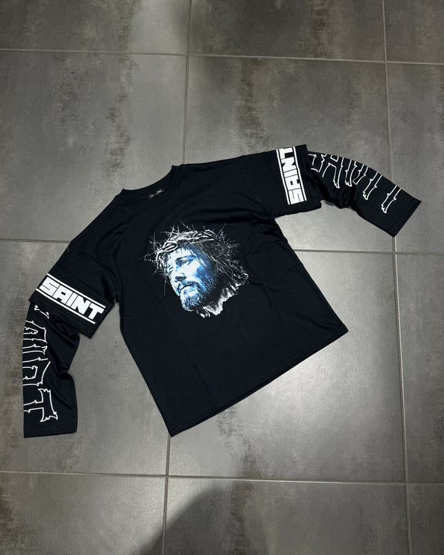 Maglia  Uomo Longsleeve  Rj Couture Jesus