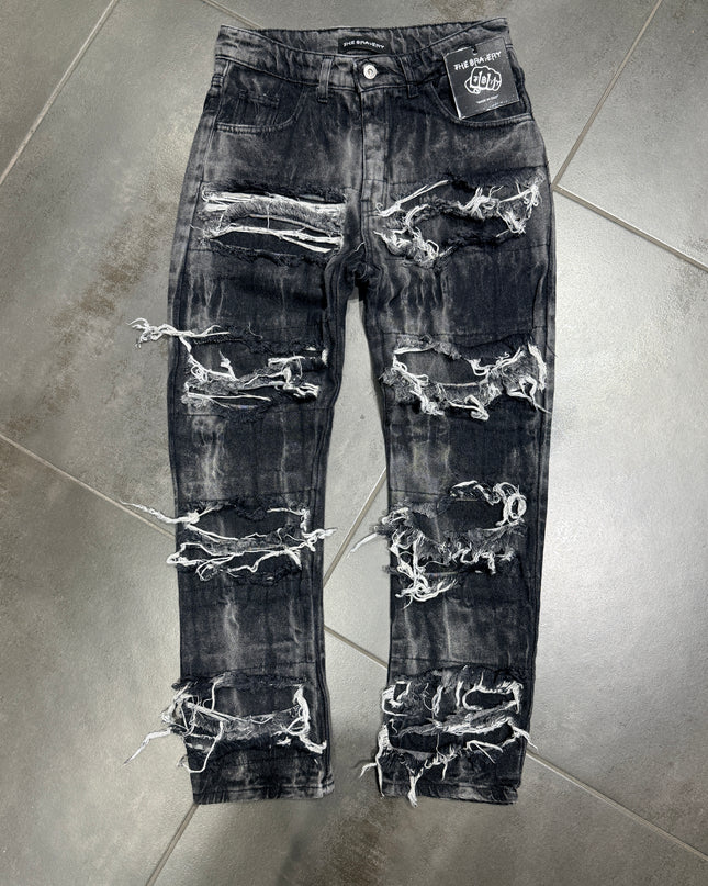 Jeans Uomo Ripped Gray The Bravery Collection