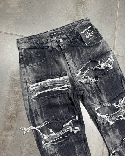 Jeans Uomo Ripped Gray The Bravery Collection