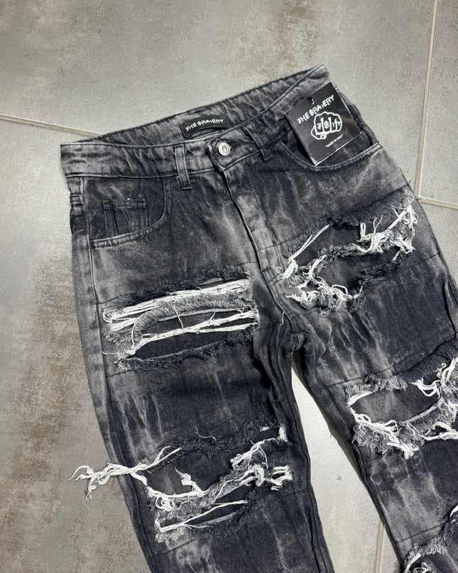 Jeans Uomo Ripped Gray The Bravery Collection