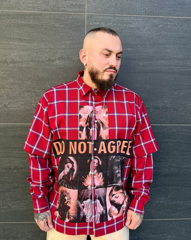 Camicia Uomo Do Not Agree 4105