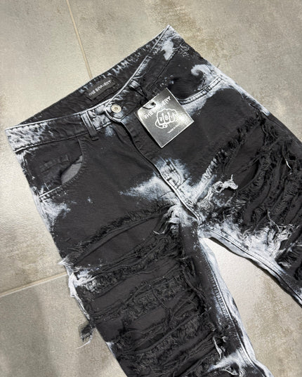 Jeans Uomo Taglie Forti Ripped Dark Shadow Believe