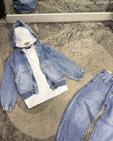 Completo Bambino in Jeans ST9542