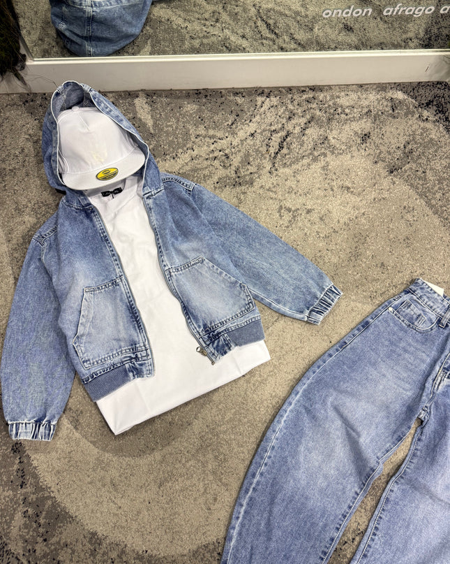Completo Bambino in Jeans ST9542
