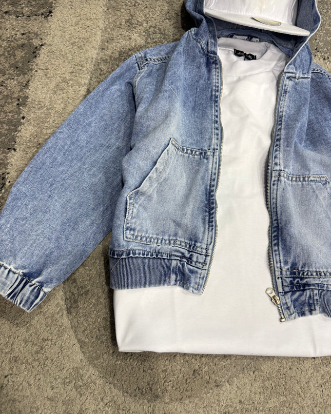 Completo Bambino in Jeans ST9542