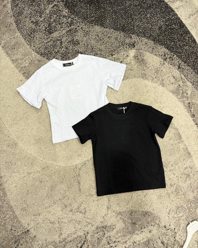 T-shirt bambino cotone Basic