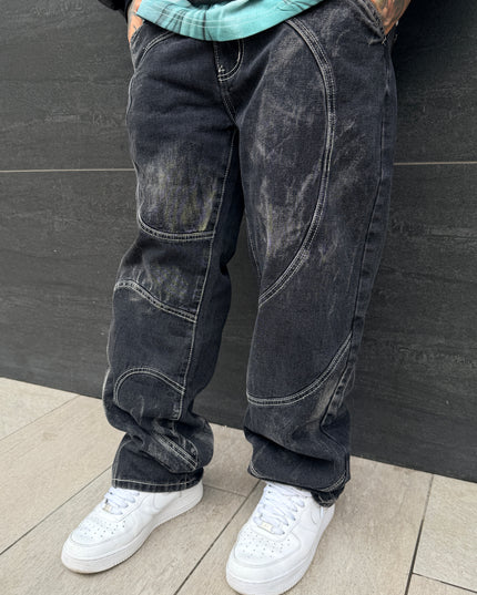Jeans Uomo Baggy Psalms Ad8709