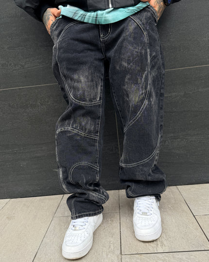 Jeans Uomo Baggy Psalms Ad8709