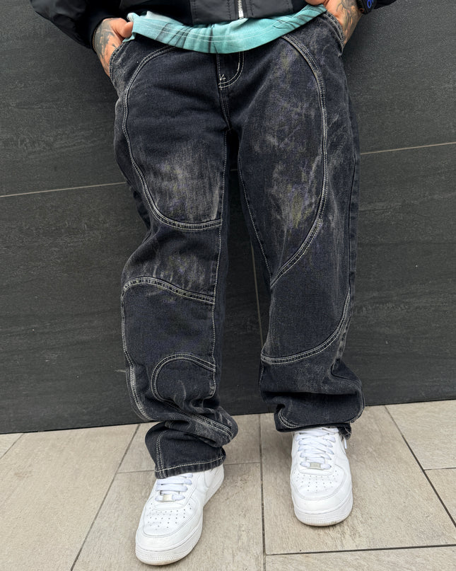 Jeans Uomo Baggy Psalms Ad8709