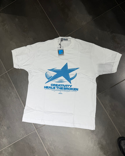 T-Shirt Uomo Cotone Taglie Forti Cnt Star
