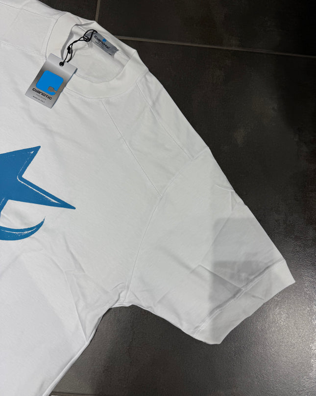 T-Shirt Uomo Cotone Taglie Forti Cnt Star