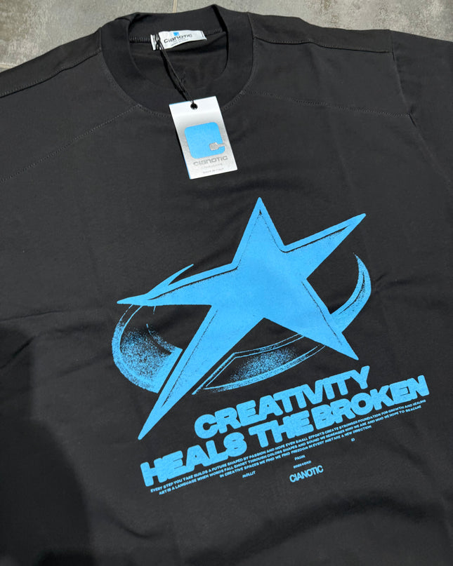 T-shirt Uomo Cianotic Star