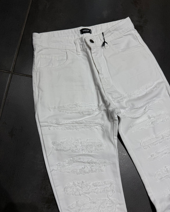 jeans Uomo Believe Ripped Basic