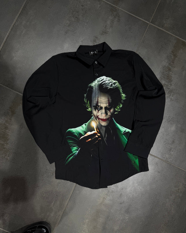Camicia Uomo Joker Green B946