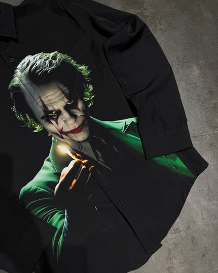 Camicia Uomo Joker Green B946