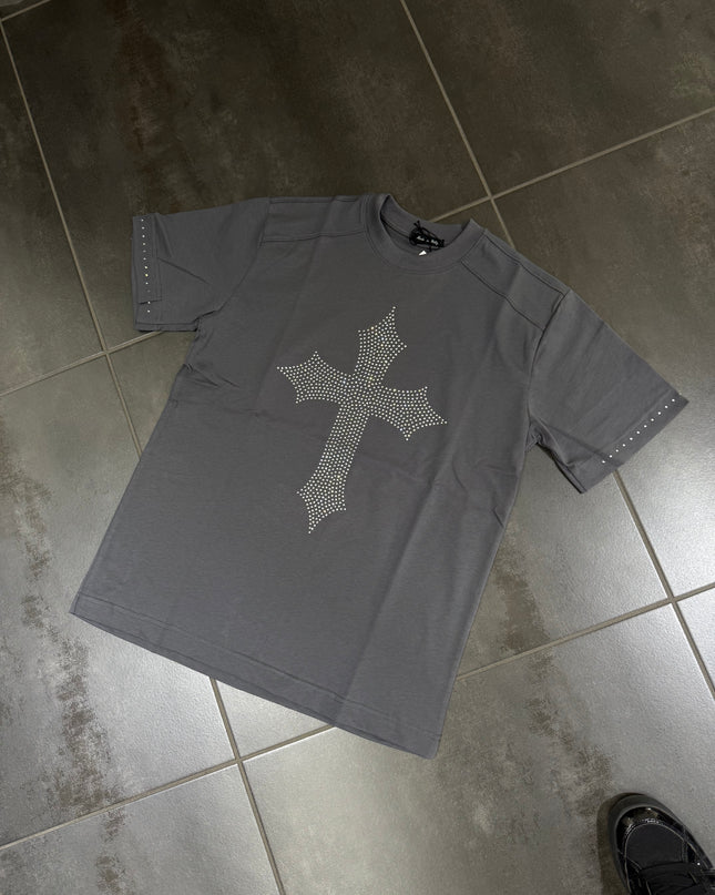 T-Shirt Uomo Cotone Rj Paris Diamond Cross
