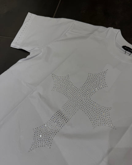 T-Shirt Uomo Cotone Rj Paris Diamond Cross