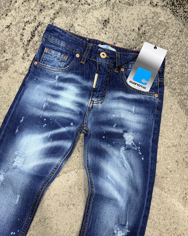 Jeans Bambino Cianotic DQ6 Blue
