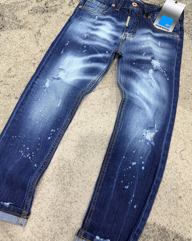 Jeans Bambino Cianotic DQ6 Blue