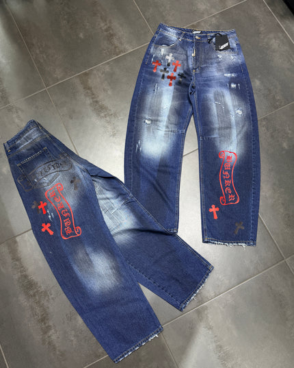 Jeans Uomo Bunker Croci 103